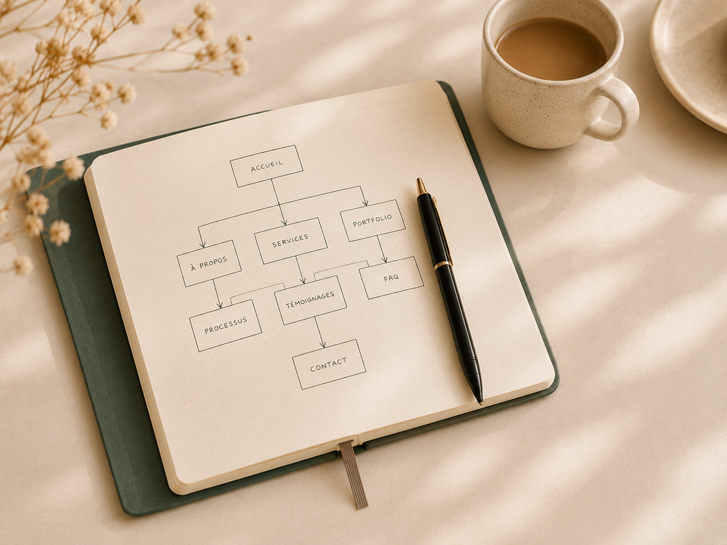 diagramme, offre signature